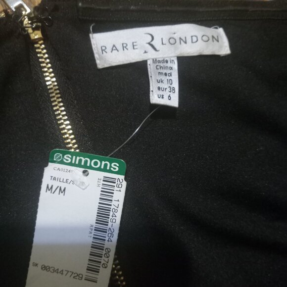 Rose Gold Bodysuit by RARE LONDON BNWT  deadstock! - Picture 4 of 5